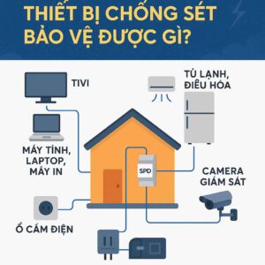 Cấu Tạo Thiết Bị Chống Sét Lan Truyền
